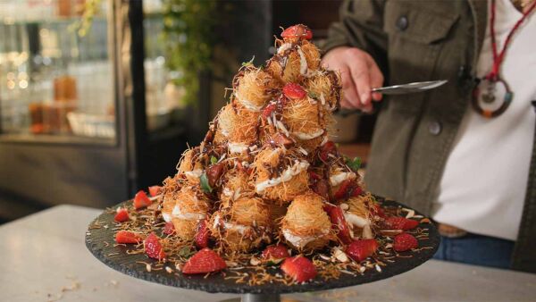 Kadayıf Profiterol Tarifi - 